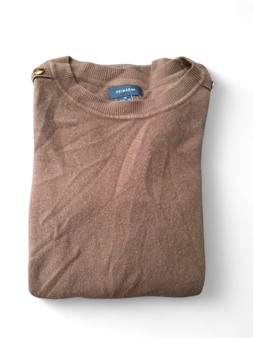 Primark Women's Tan Sweater Long Sleeve Top